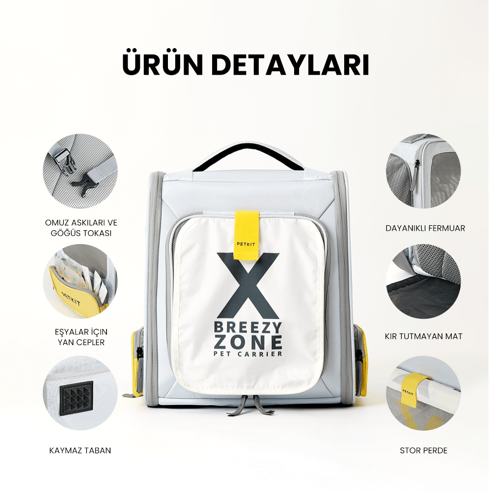 Petkit Breezy X Zone Evcil Hayvan Çantası