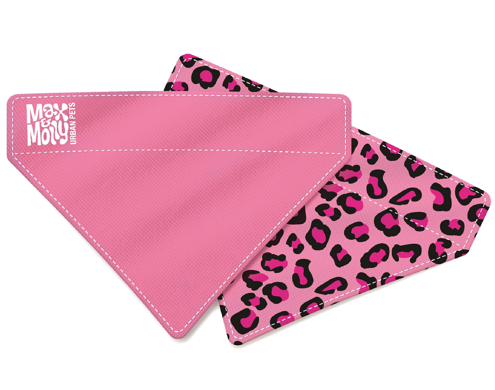 Max&Molly Leopard Pink Bandana