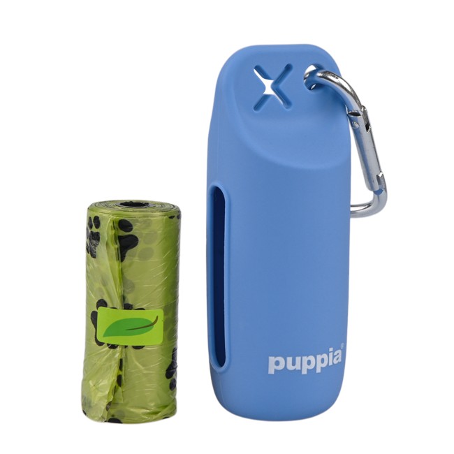 PUPPIA Poop Bag Dışkı Taşıma Çantası Ve Rulo Blue