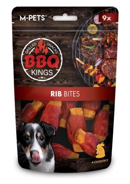 M-Pets Bbq Kings Rib Bites Tavuklu Köpek Ödülü 115GR