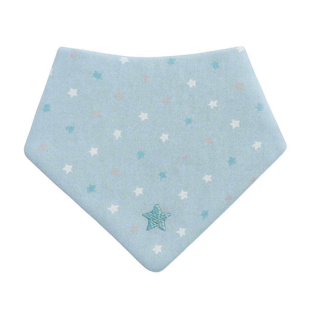 Mavi Yıldız Desenli Kedi ve Köpek Bandana