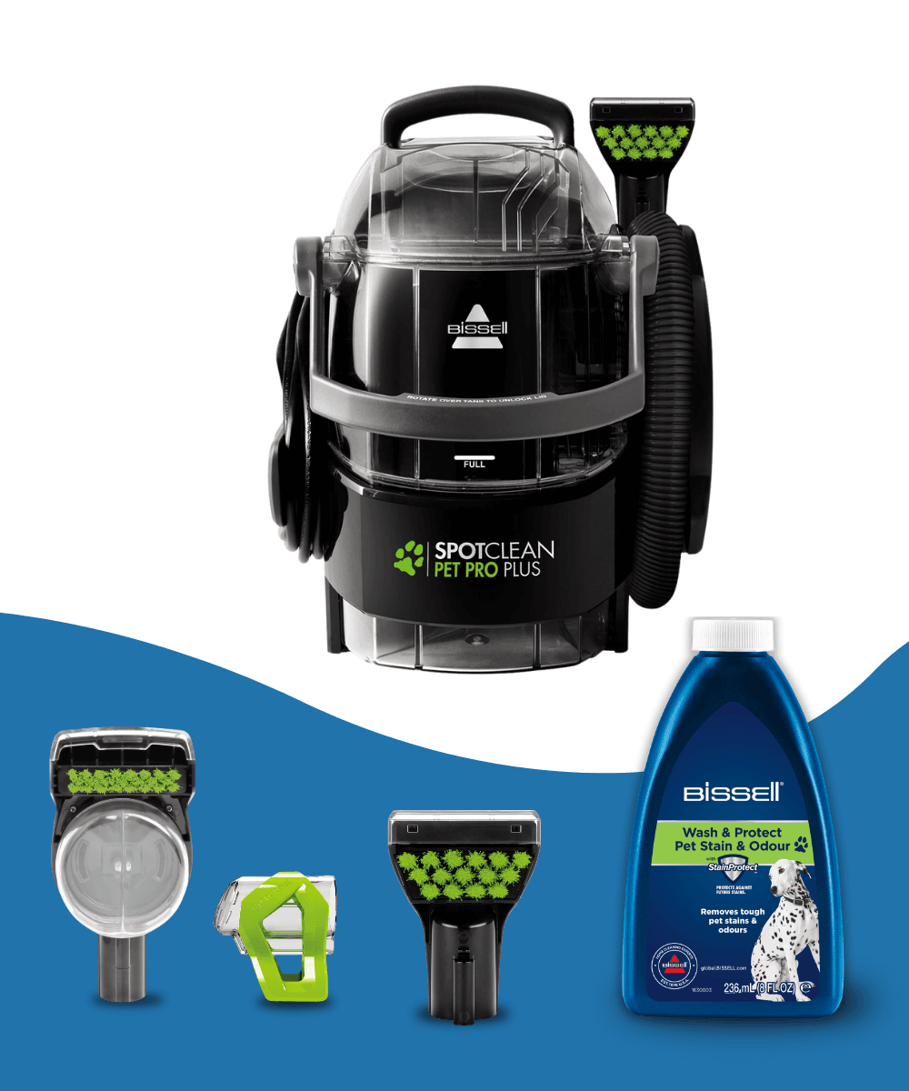 BİSSELL SpotClean Pet Pro Plus Evcil Hayvanlı Evlere Özel Halı – Koltuk Yıkama ve Leke Çıkarma Makinesi
