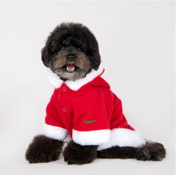 PUPPIA Santa's Coat Polarlı Köpek Kıyafeti