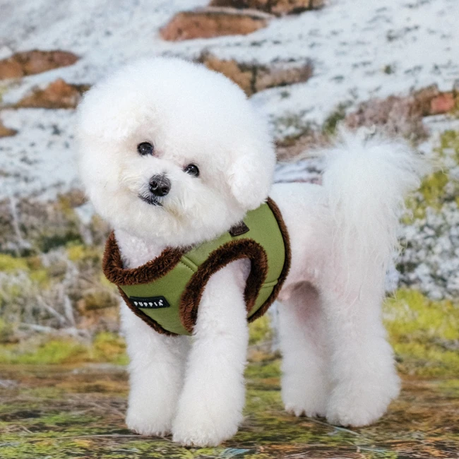 PUPPIA Wynter Ayarlanabilir Polarlı Göğüs Tasması