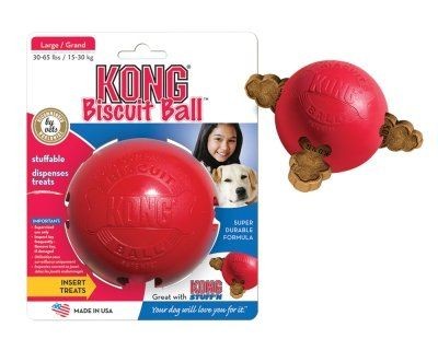 Kong Biscuit Ball Top Şeklinde Köpek Oyuncağı Small