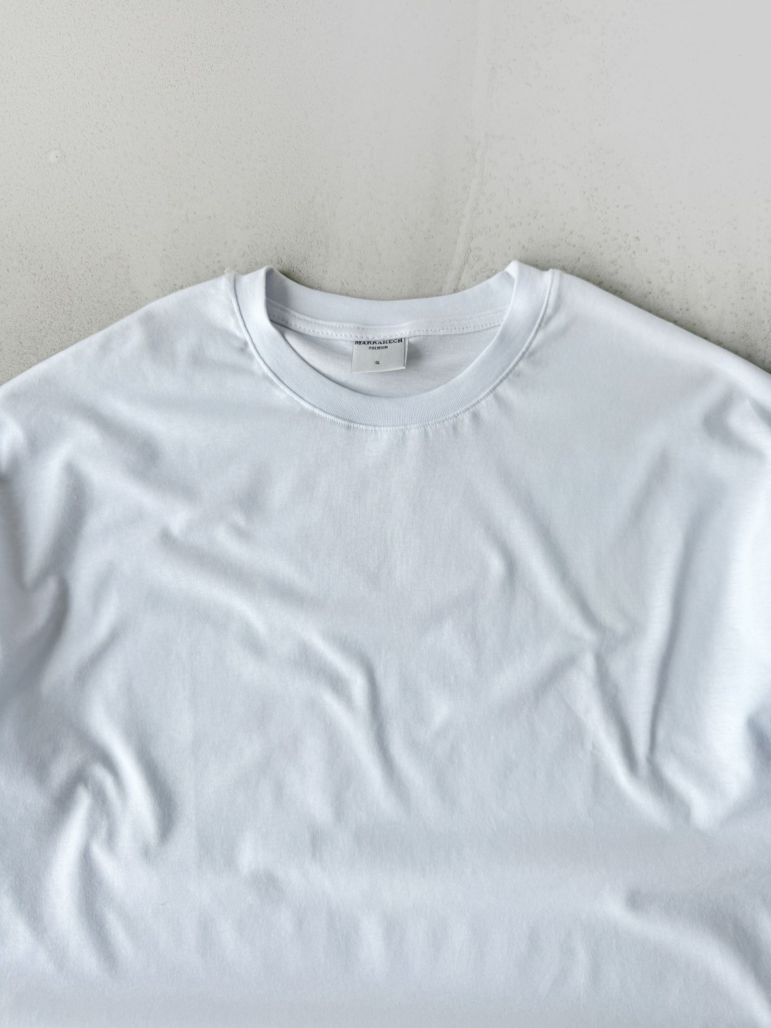 Beyaz Basic Oversize Tshirt