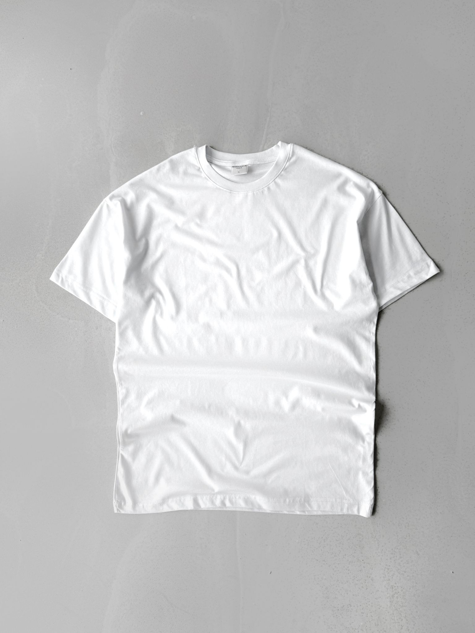 Beyaz Basic Oversize Tshirt