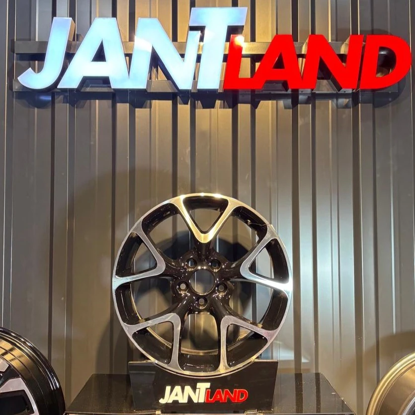 BK518 7,5x17" 5x110 ET42 73,1 Black Machined Jant(4 adet)