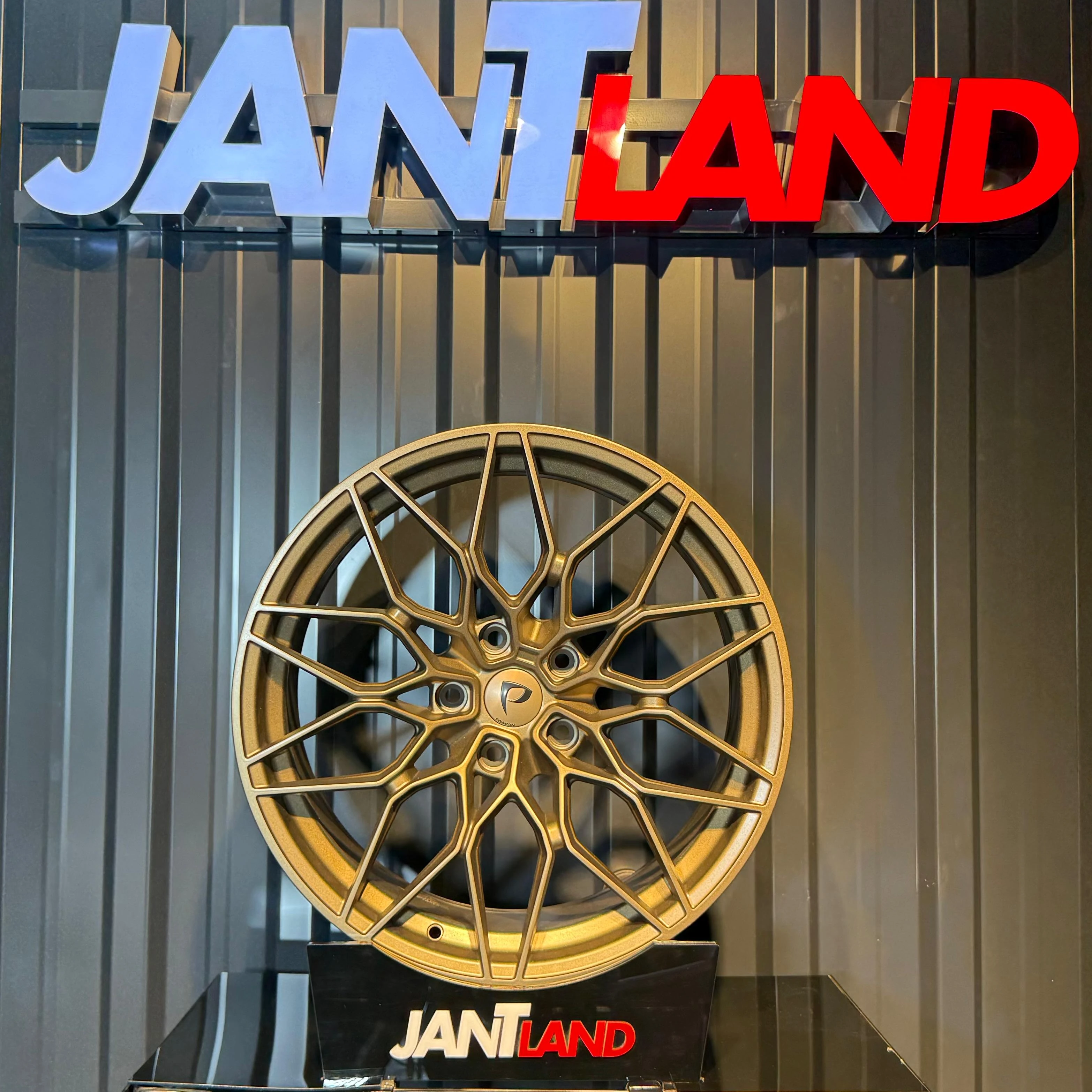 BK1091 8,0x19" 9,0x19" 5x112 ET25-ET35 Frozen Gold Bronze  Jant(4 adet)