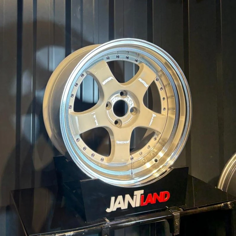 L002 7,5x17" 9,0x17" 4x100 ET20 ET35 73,1 Lip Polish White Jant(4 adet)