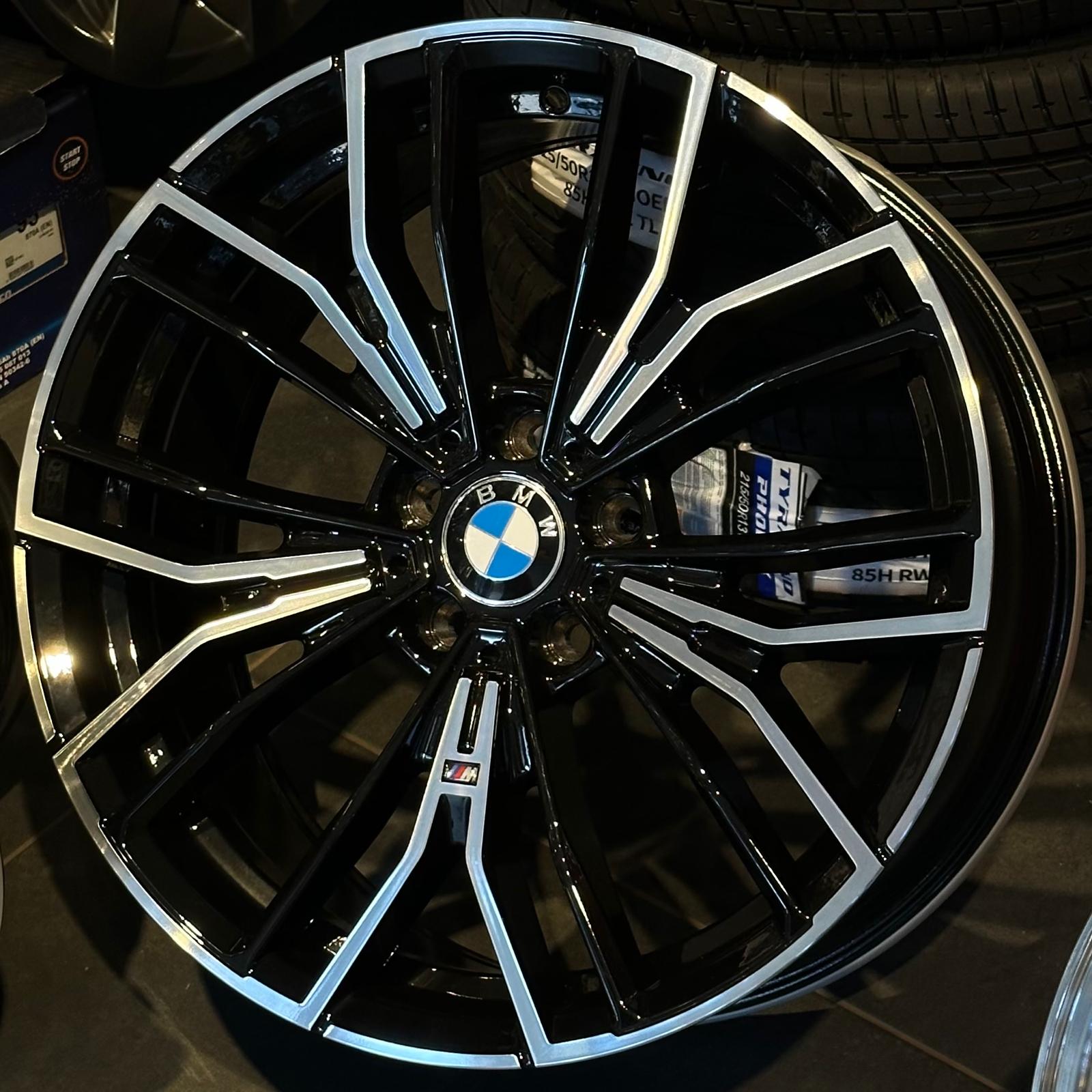 BK5964 8,0x19" 9,0x19" 5x120 ET34-ET40 Black Diamond Jant(4 adet)