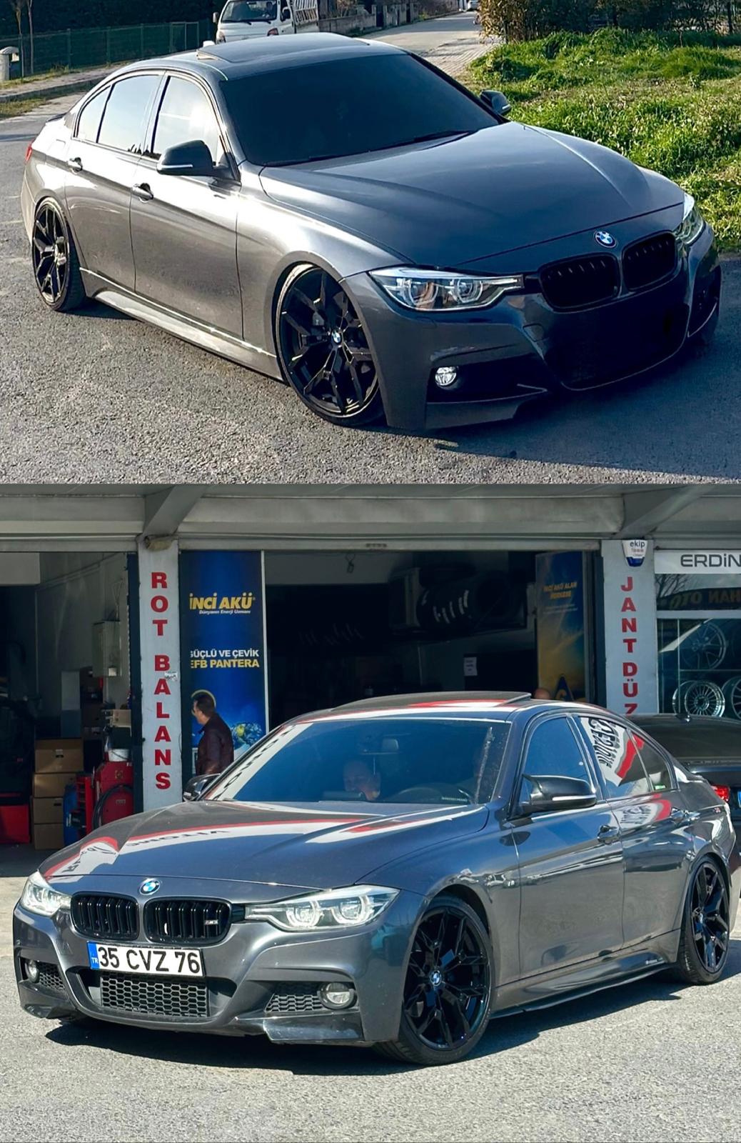 DY1759 8,0x19" 9,0x19" 5x120 ET36-ET45 72,56 Blackdiamond Jant(4 adet)