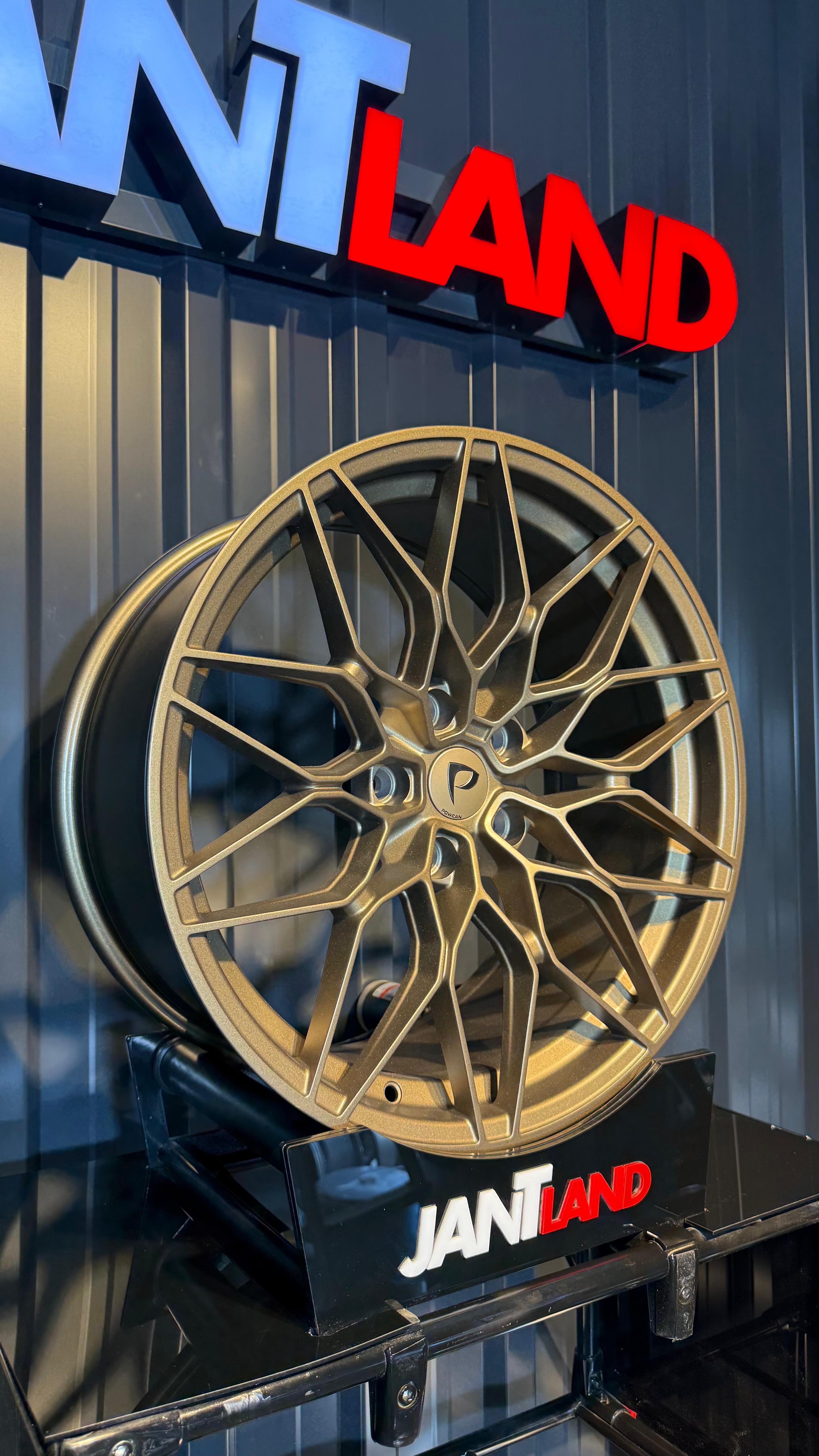 BK1091 8,0x19" 9,0x19" 5x112 ET25-ET35 Frozen Gold Bronze  Jant(4 adet)