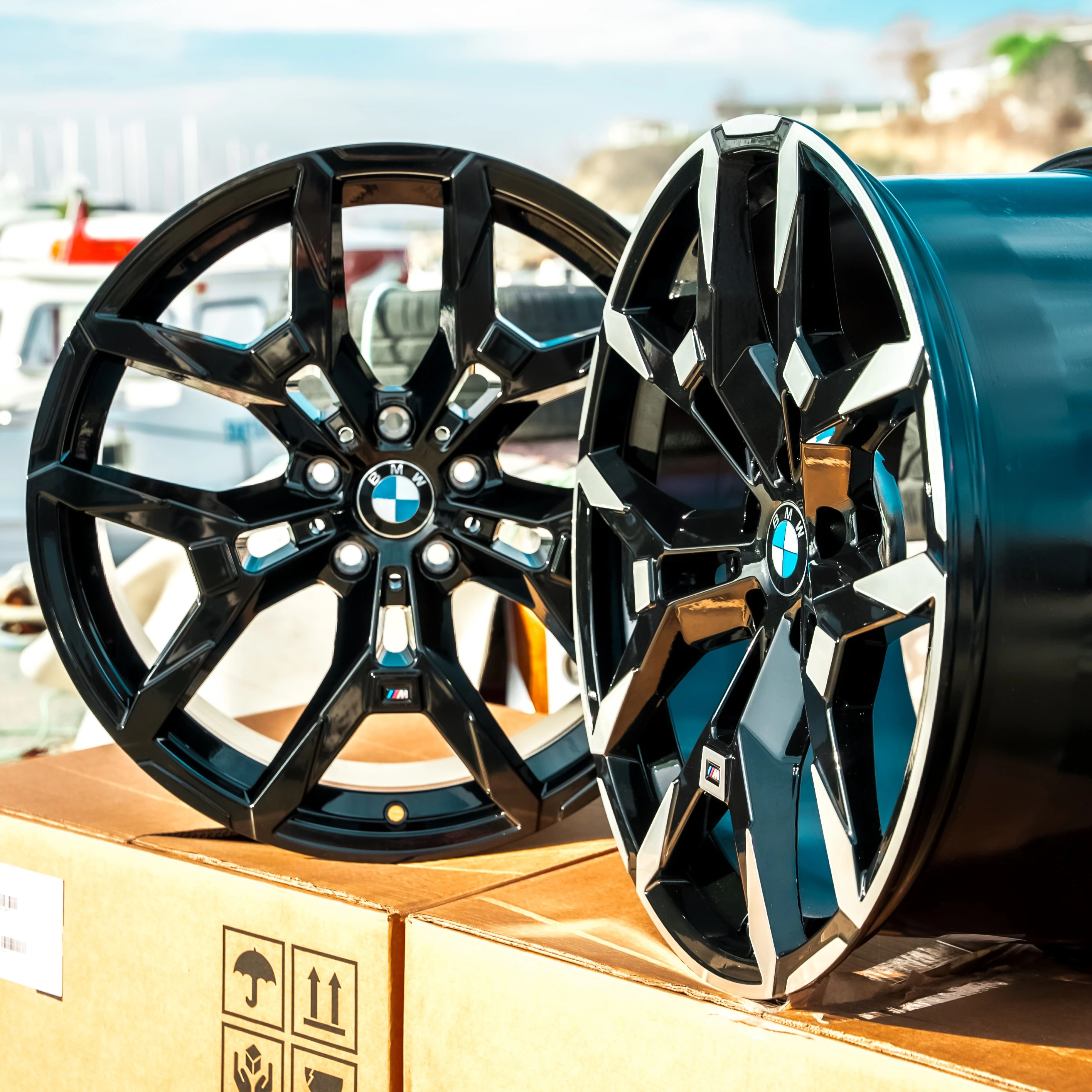 DY1759 8,0x19" - 9,0x19" 5x120 ET36-ET45 72,56 Black Jant(4 adet)