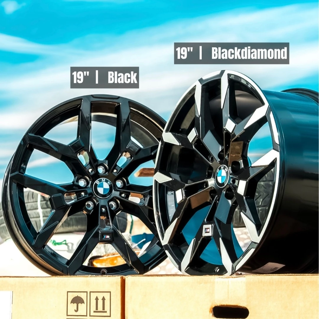 DY1759 8,0x19" - 9,0x19" 5x112  ET27-ET40 66,6 Blackdiamond Jant(4 adet)