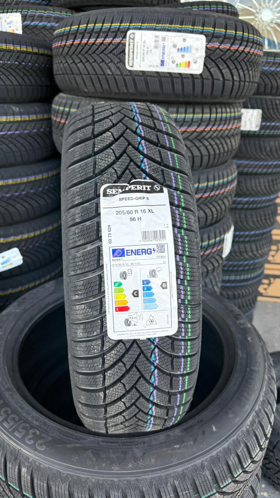 205/60R16 - 2056016 SEMPERIT SPEEDGRIP-5 96H XL KIŞ LASTİĞİ 2025