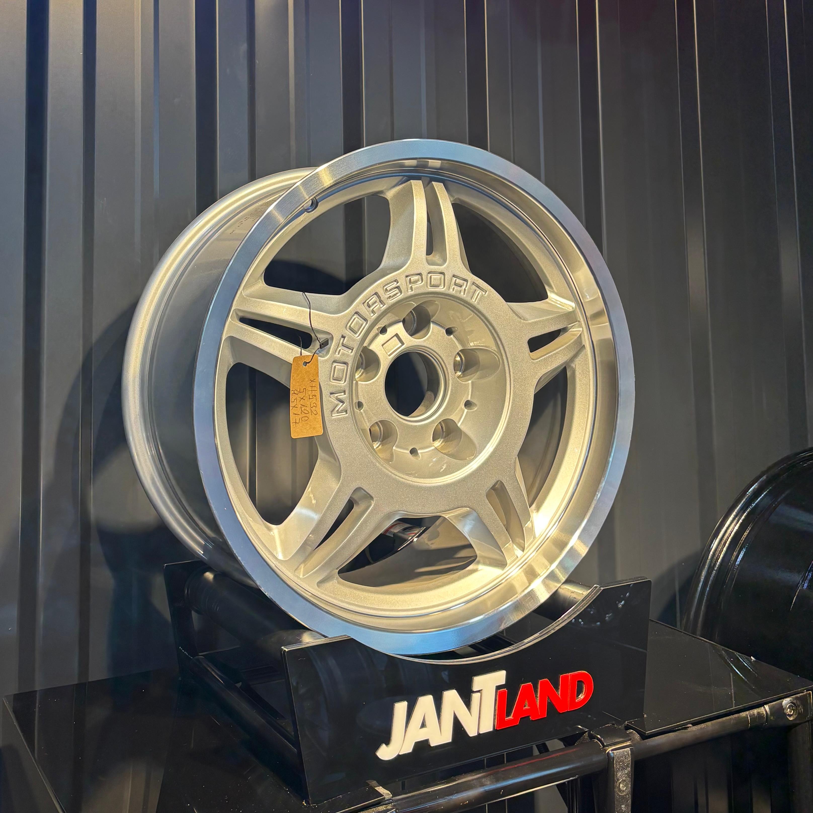 R1W-532 7,5x17" 8,5x17" 5x120 ET30 ET35 74,1 Silver Lip Polish Jant(4 adet)