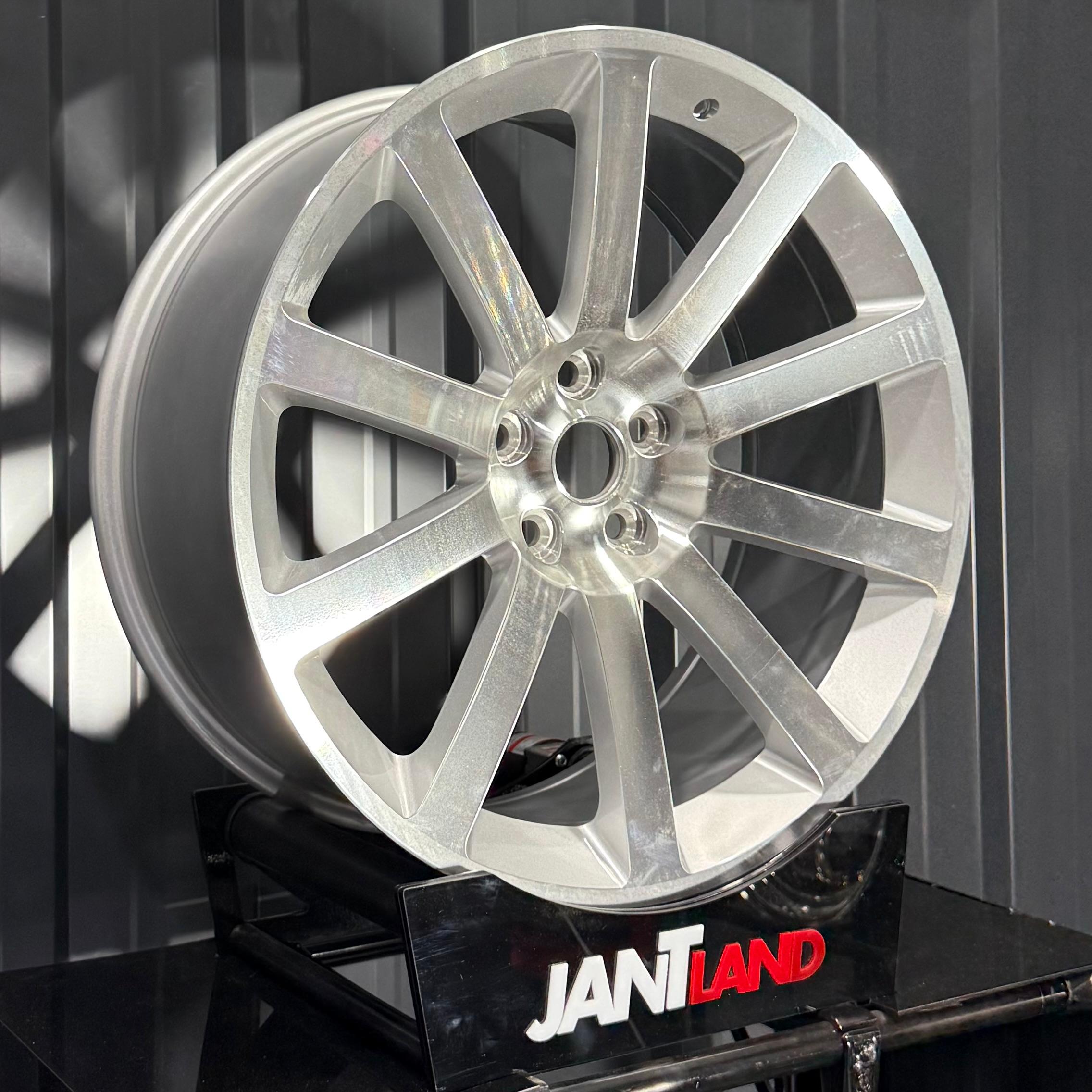 L027 9,0x20" 5x115 ET26 71,5 Silver Face Lip Jant(4 adet)