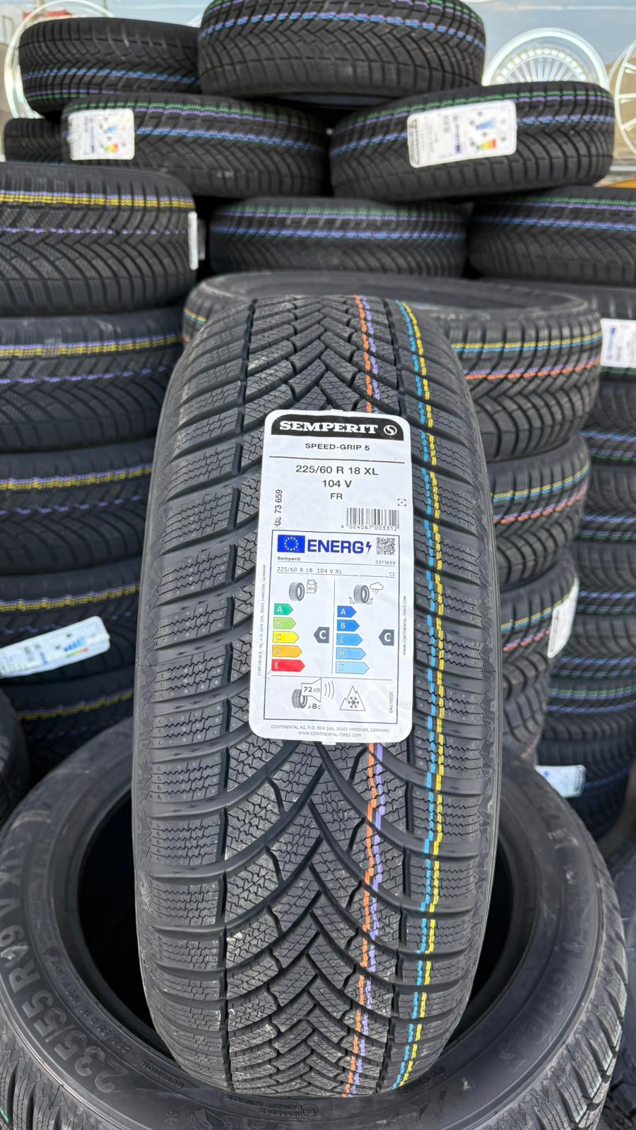 225/60R18 - 2256018 SEMPERIT SPPEDGRIP-5 104V XL KIŞ LASTİĞİ 2025