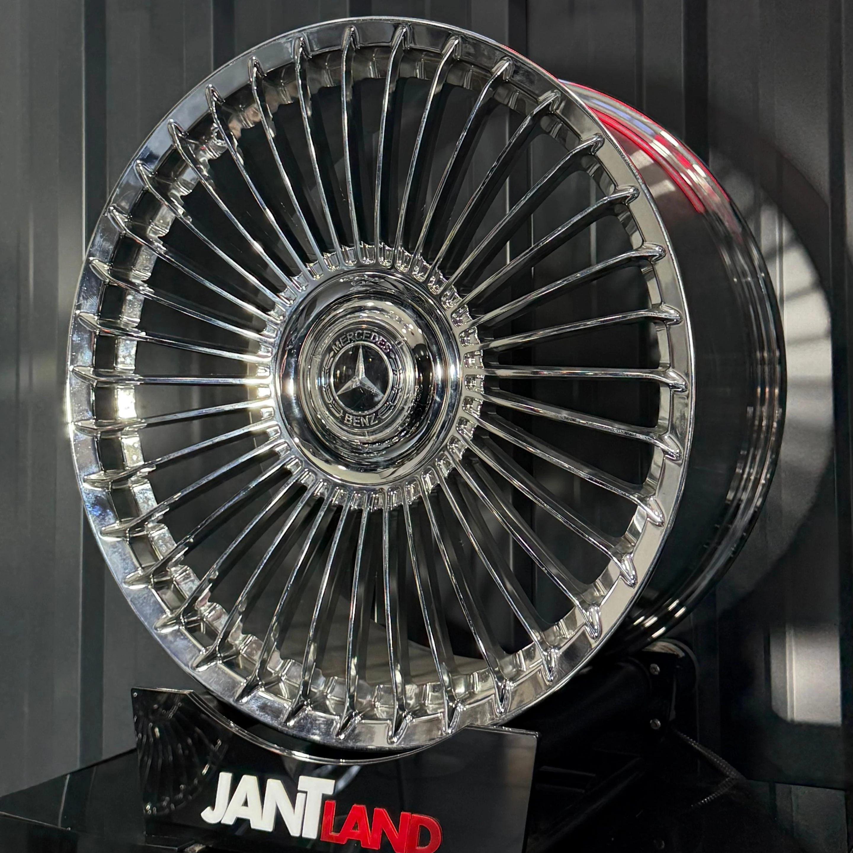 F0544 9,5x22" 5x112 ET28 Forged Chrome Jant(4 adet)