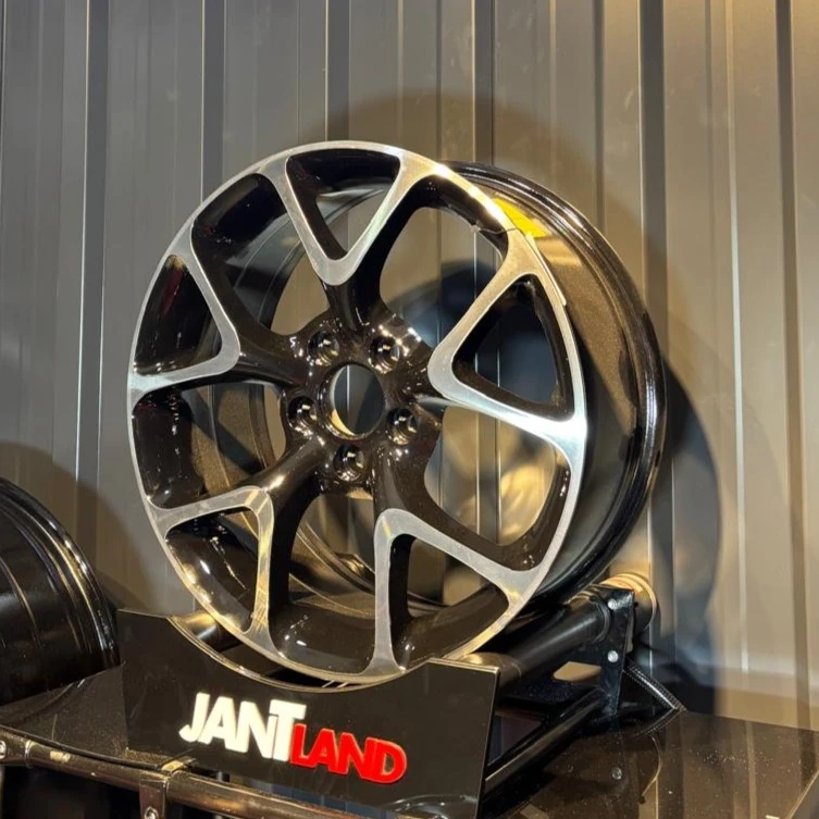 BK518 7,5x17" 5x110 ET42 73,1 Black Machined Jant(4 adet)