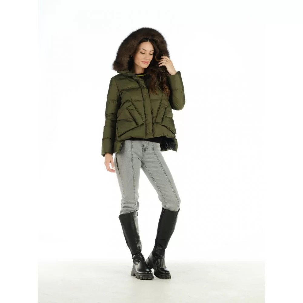 GREEN KHAKI SPARK COAT