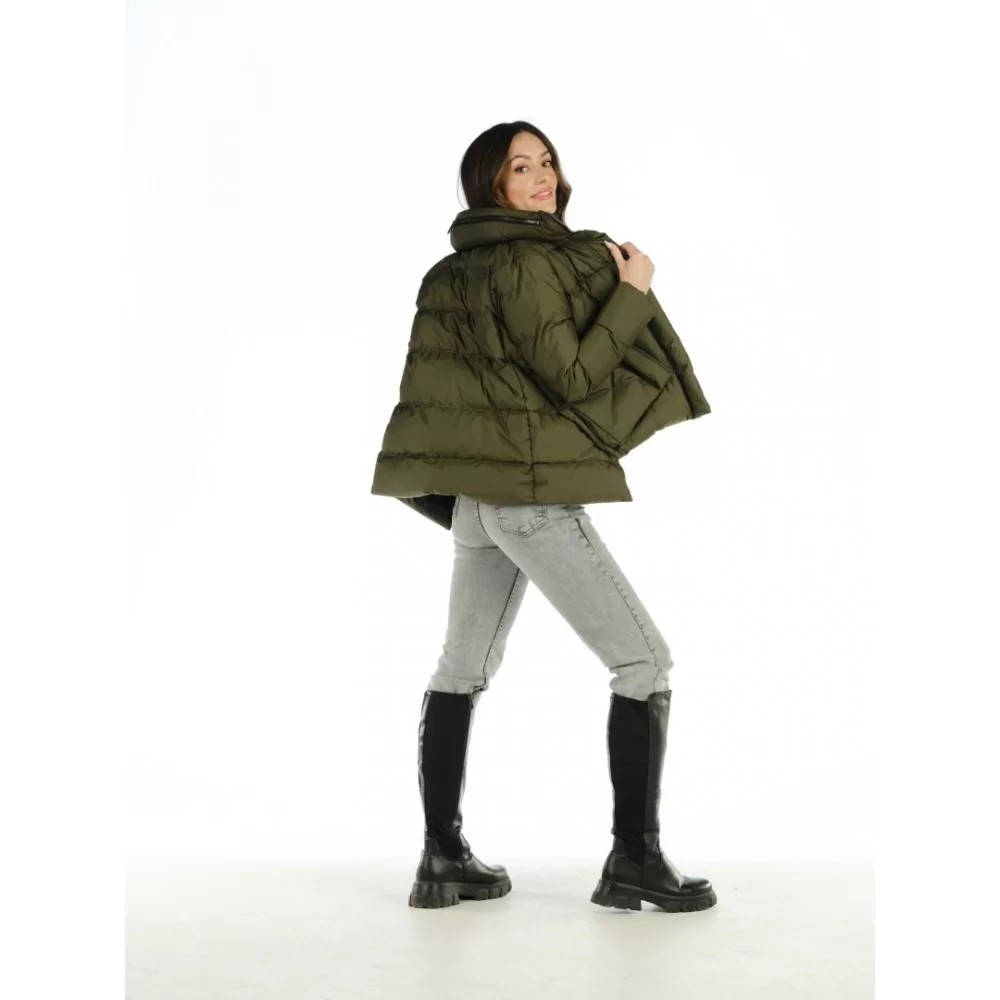 GREEN KHAKI SPARK COAT