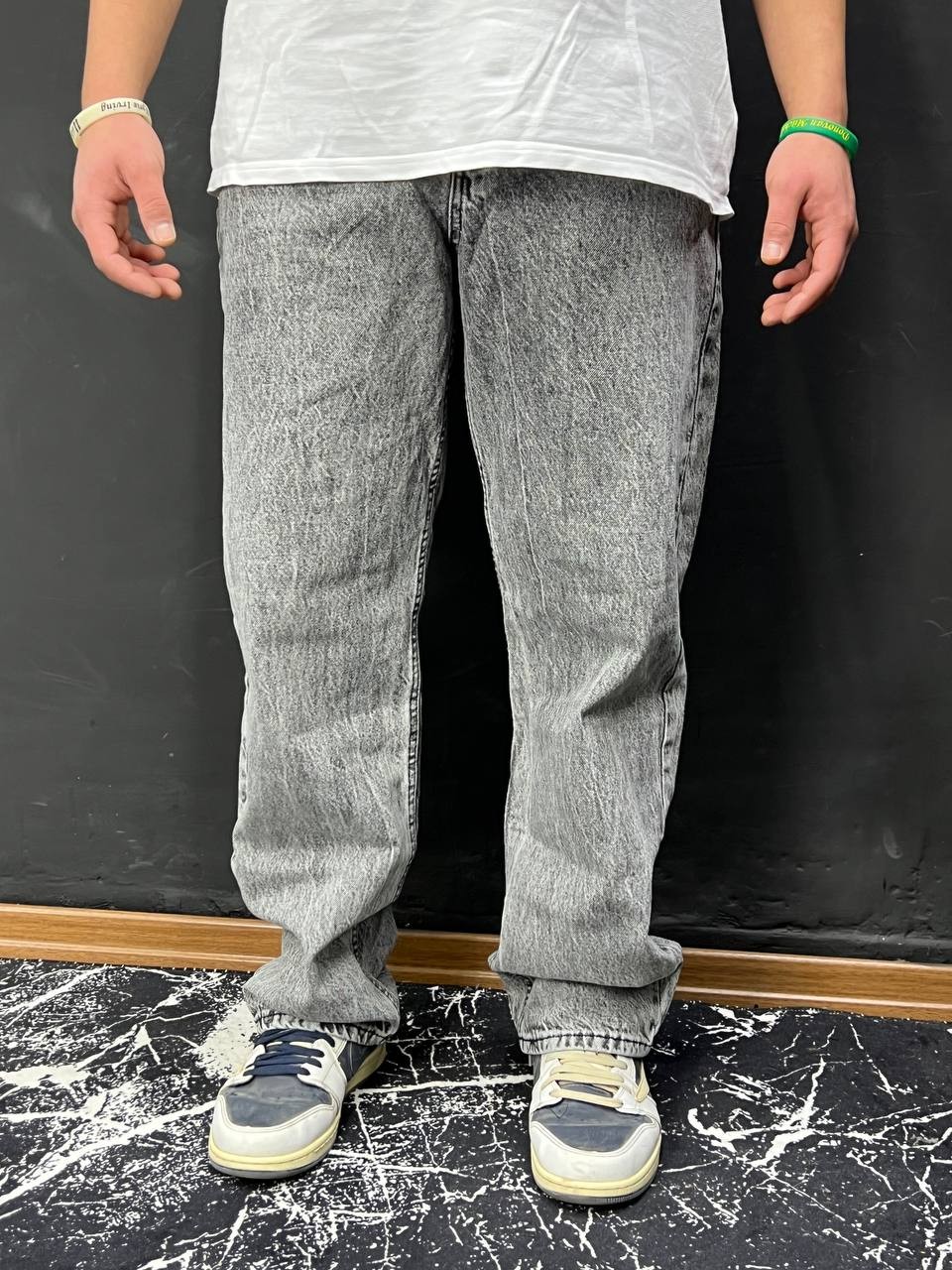 Antrasit Baggy Jeans