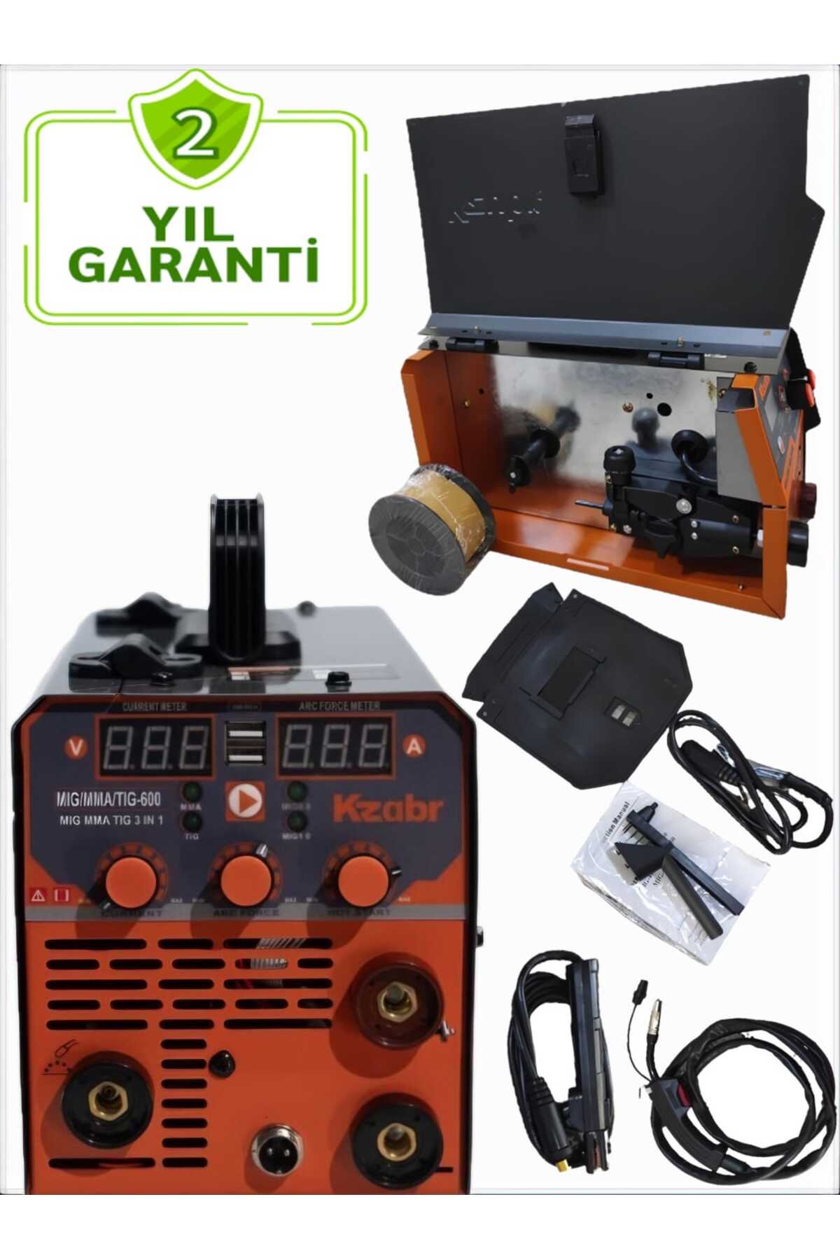 Gaz Altı Yeni Nesil Gazsız Gazalti Kaynak Makinesi German Style  EEA248