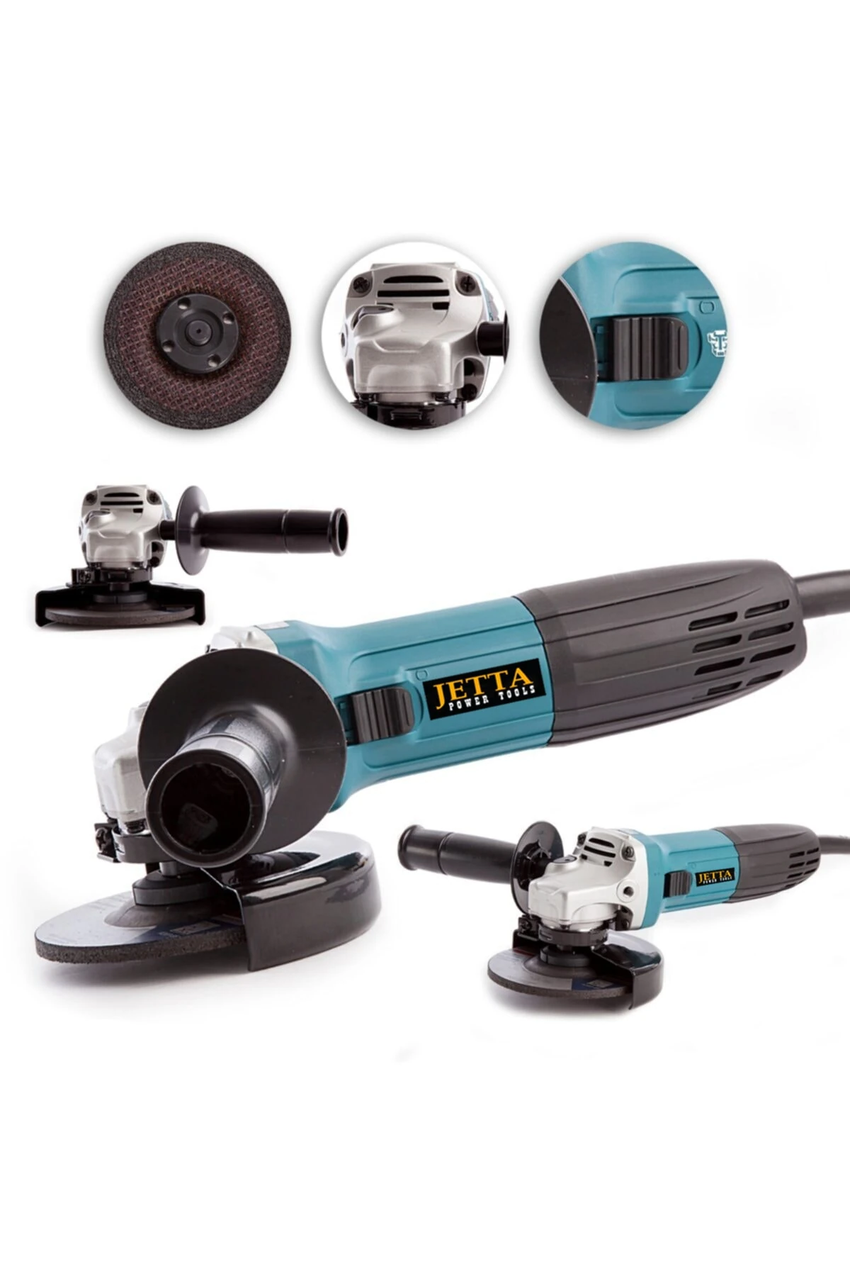 Jetta Power 125 Mm Mavi Avuç Taşlama Makinası
