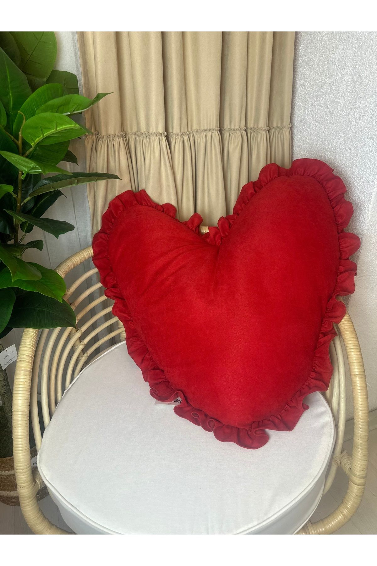 Büyük Kalp Yastık Kalp Minder