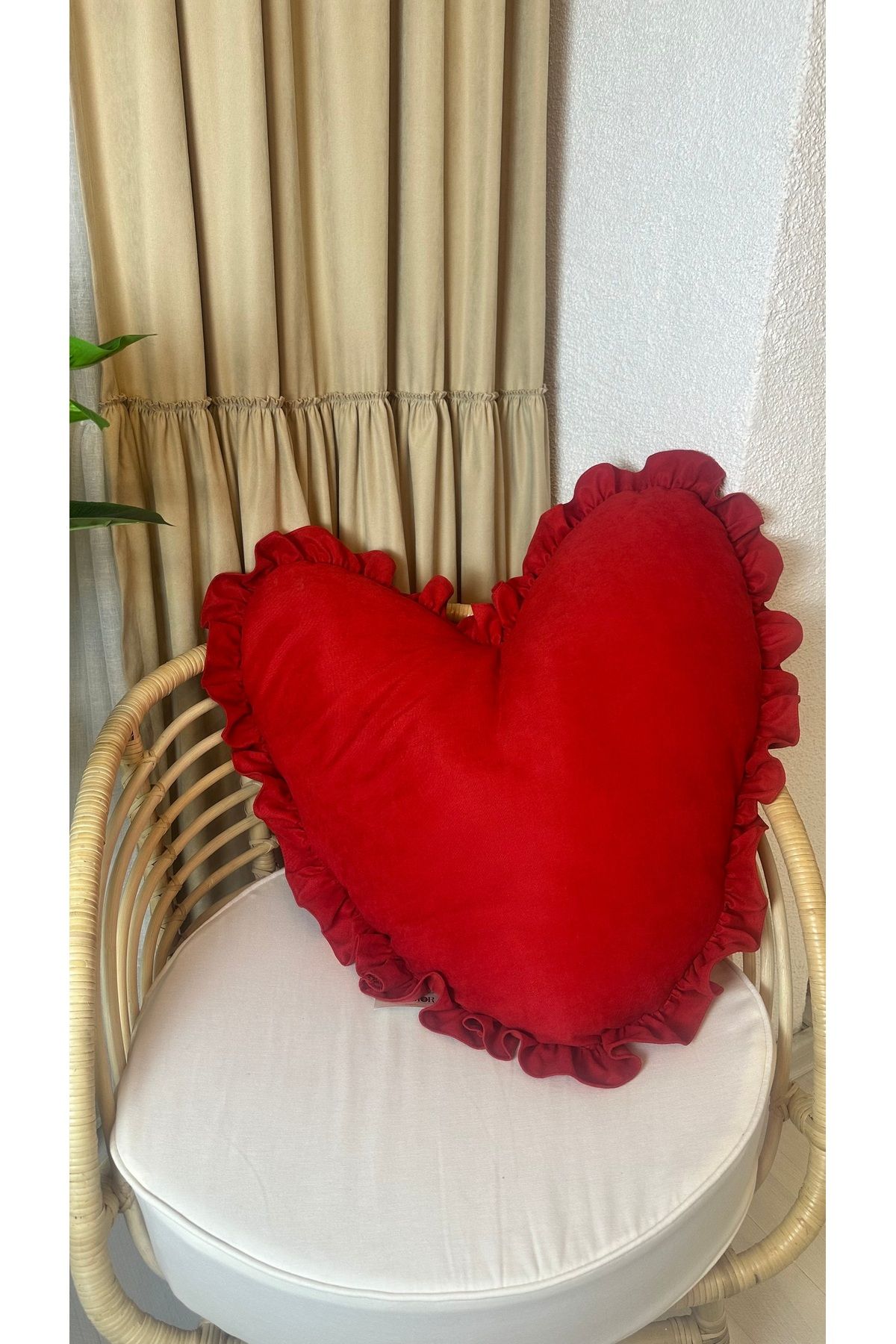 Büyük Kalp Yastık Kalp Minder