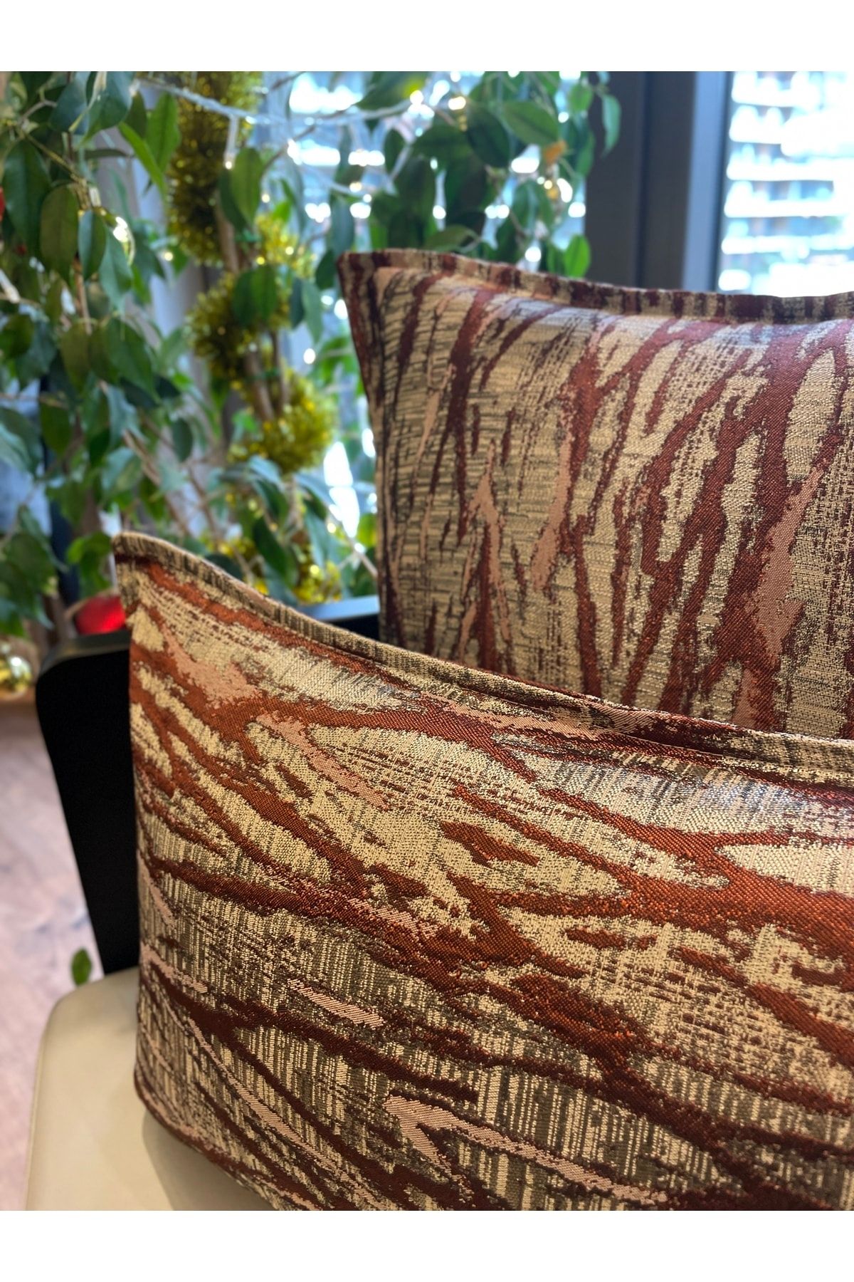 Bakır Gold Kırlent Kılıfı