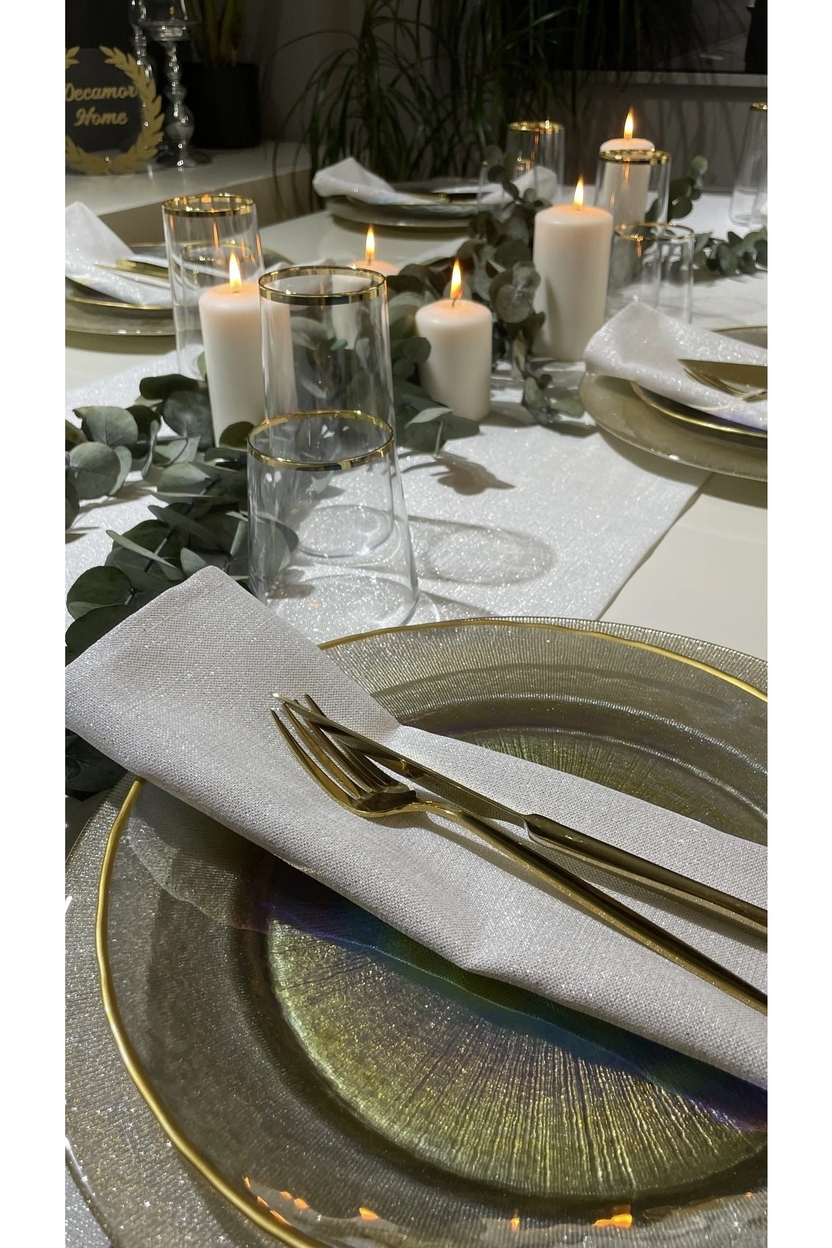 Keten Dokulu Simli Runner - 7