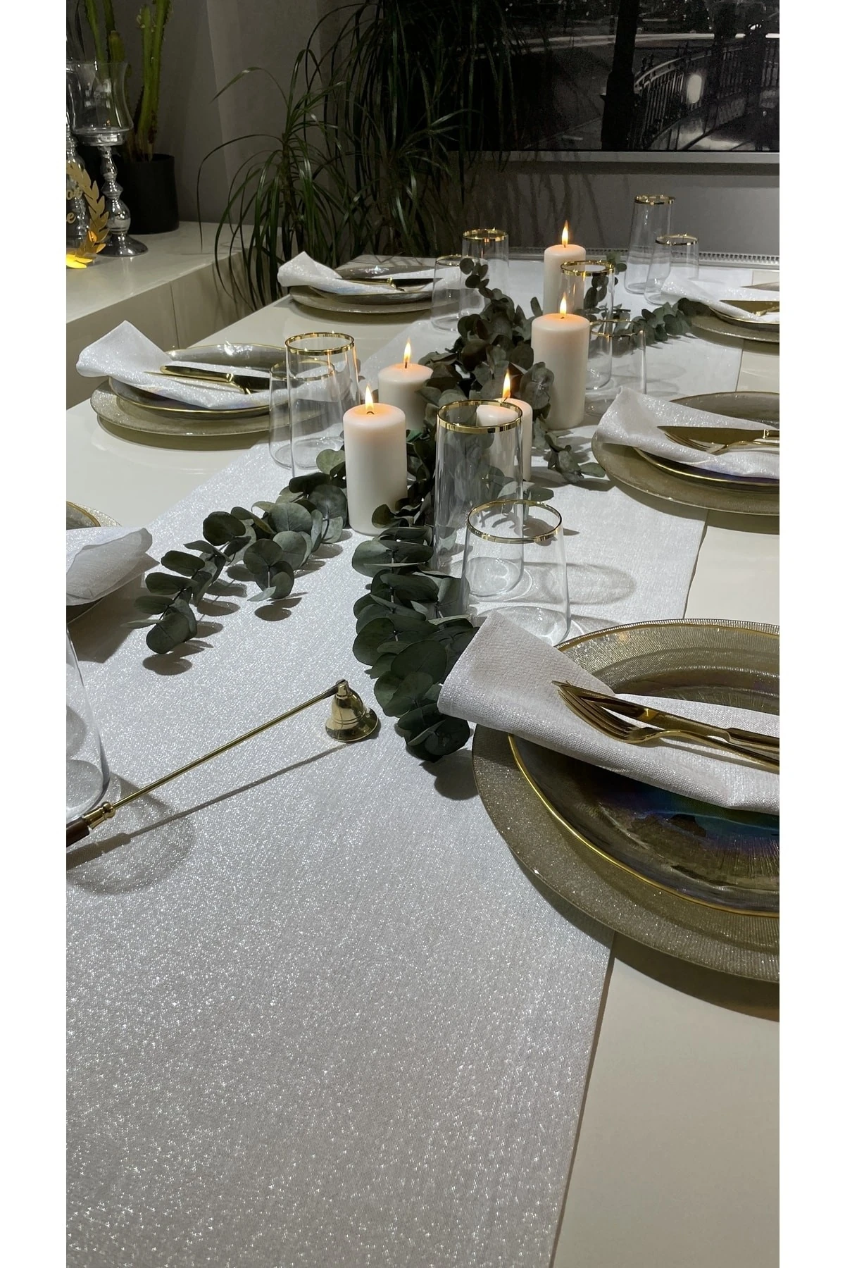 Keten Dokulu Simli Runner - 7