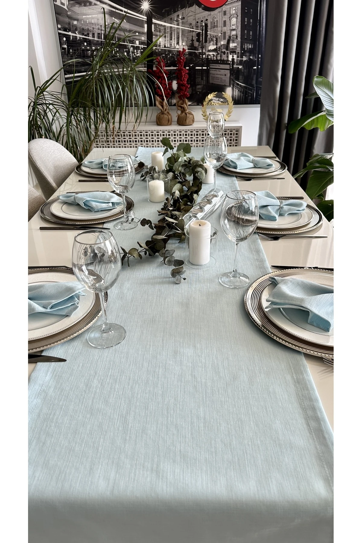 Keten Dokulu Uzun Runner - 4