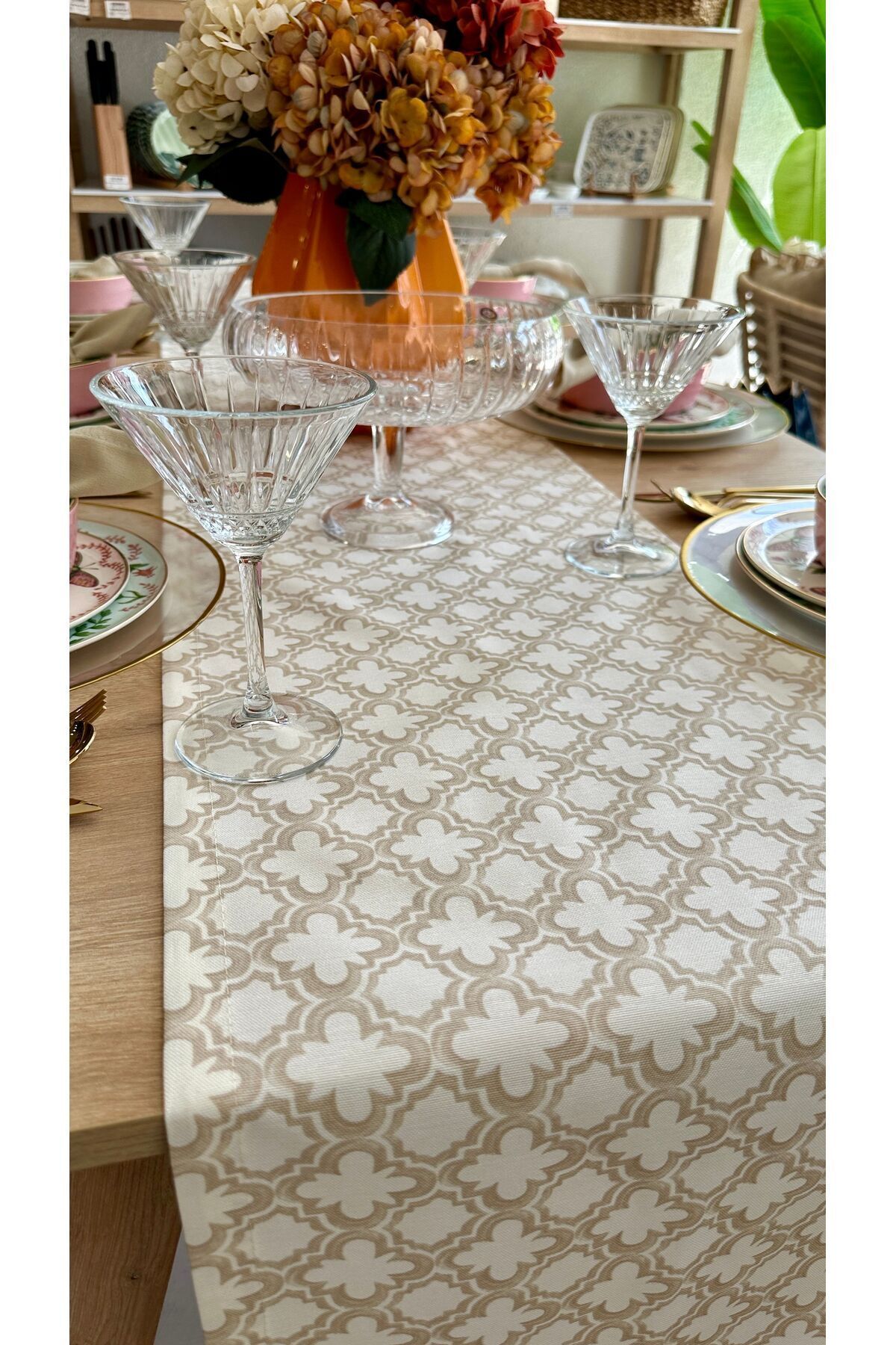 Leke Tutmaz Dertsiz Desenli Runner