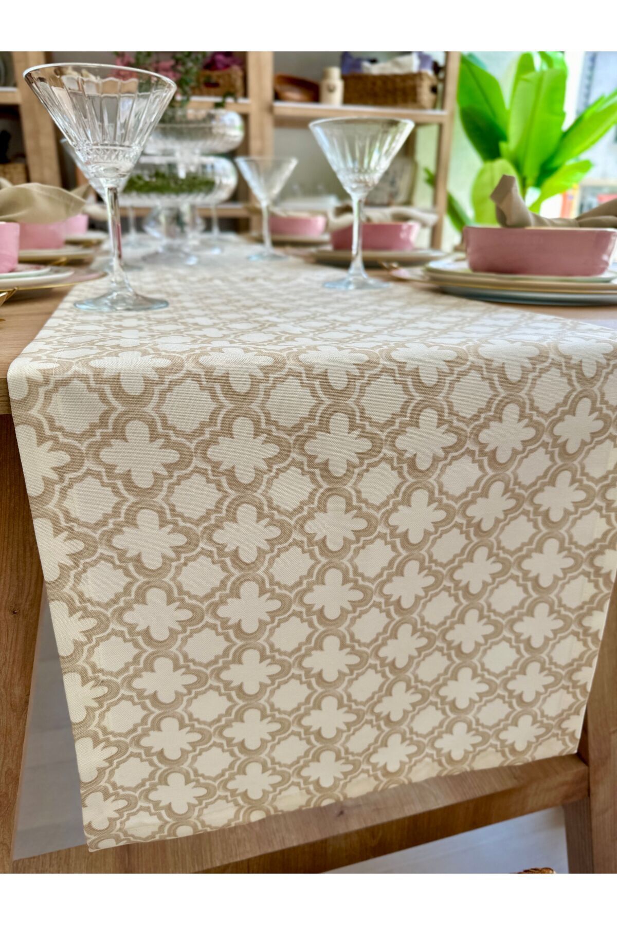 Leke Tutmaz Dertsiz Desenli Runner