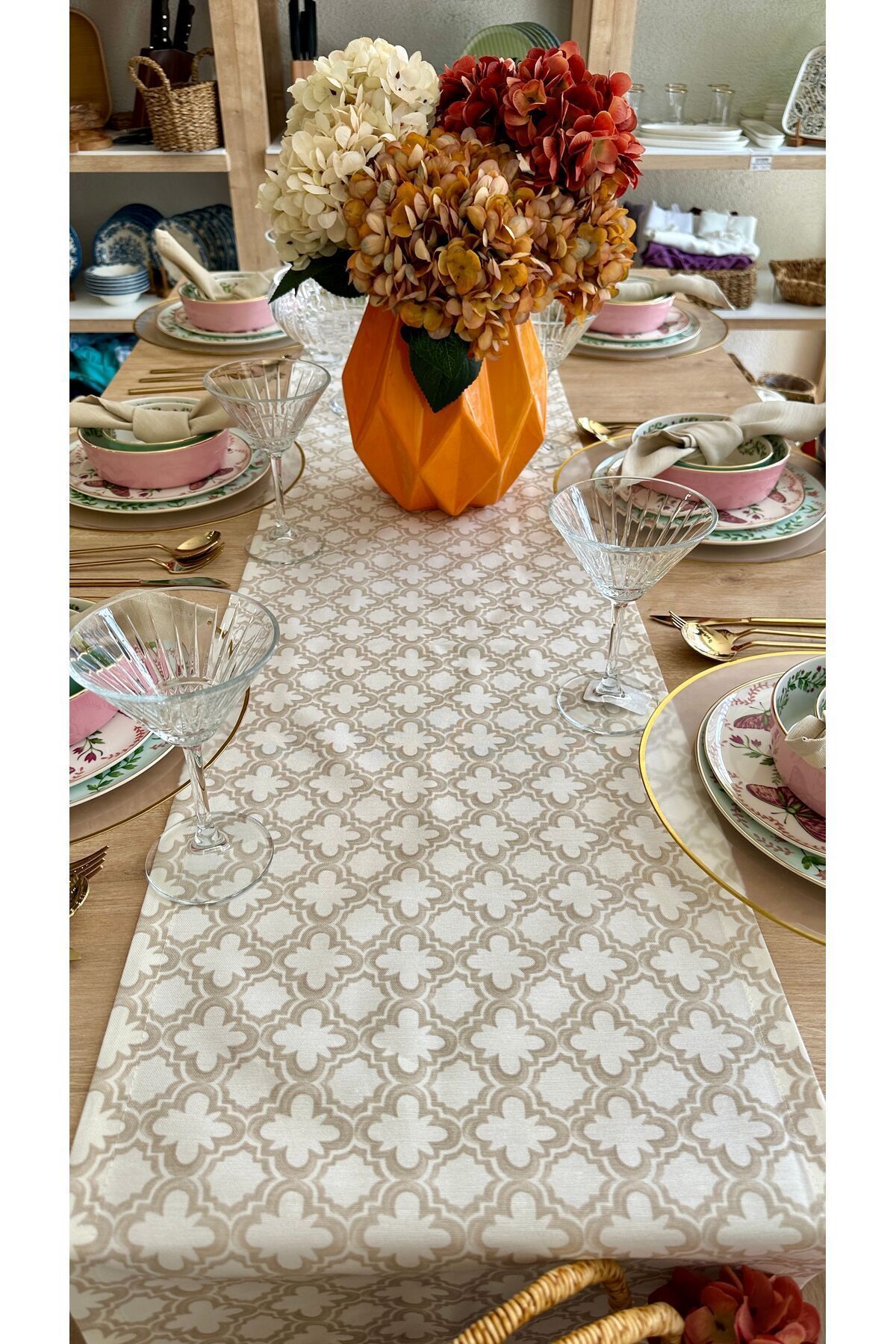 Leke Tutmaz Dertsiz Desenli Runner