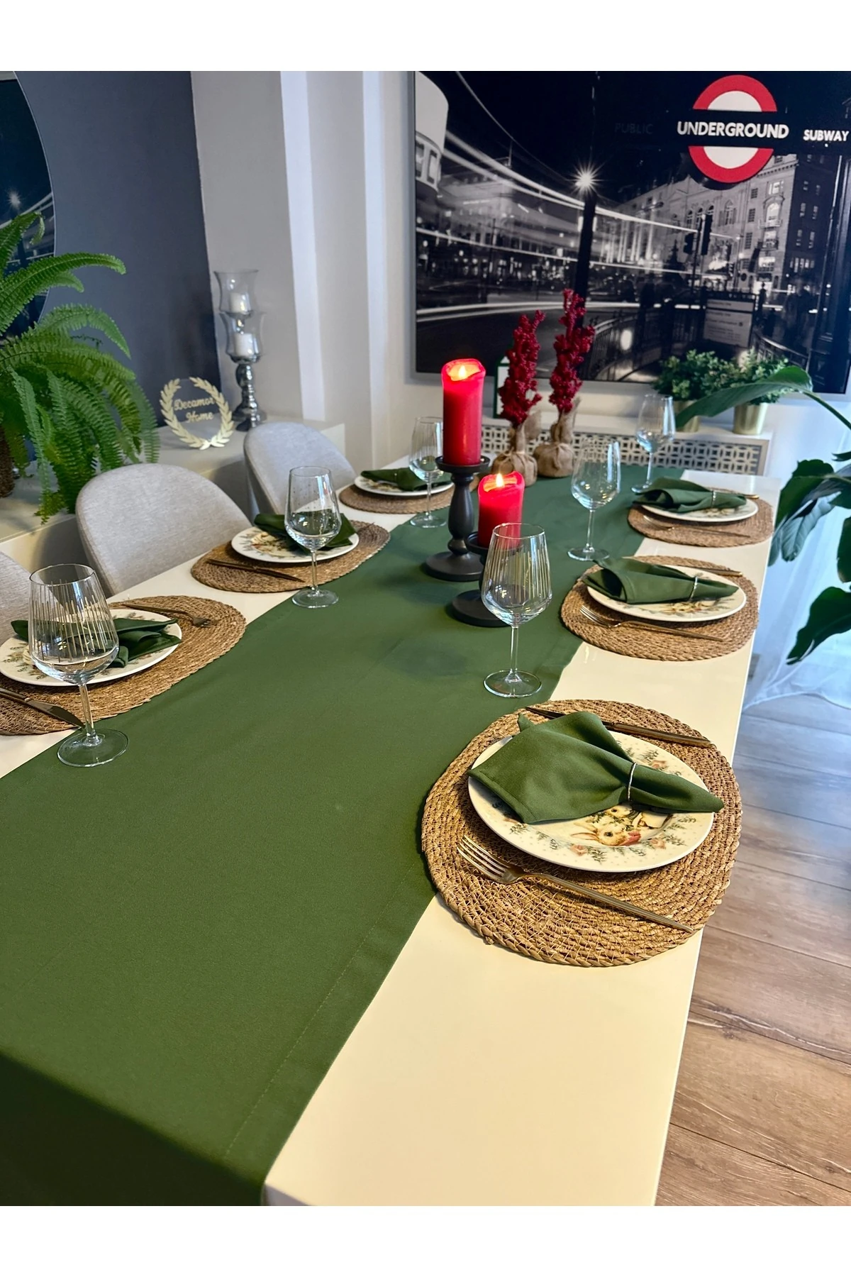 Pamuklu Leke Tutmaz Uzun Runner