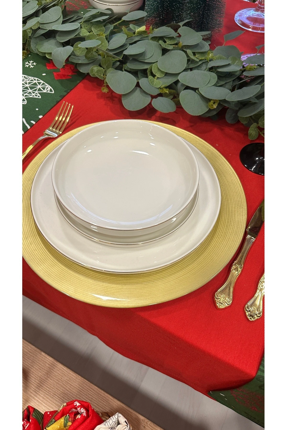 6 ad Yeşil Gold Cam Supla