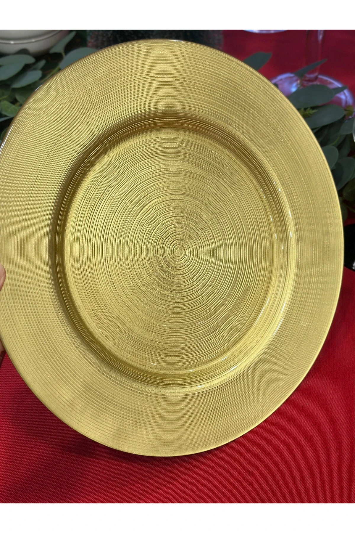 6 ad Yeşil Gold Cam Supla