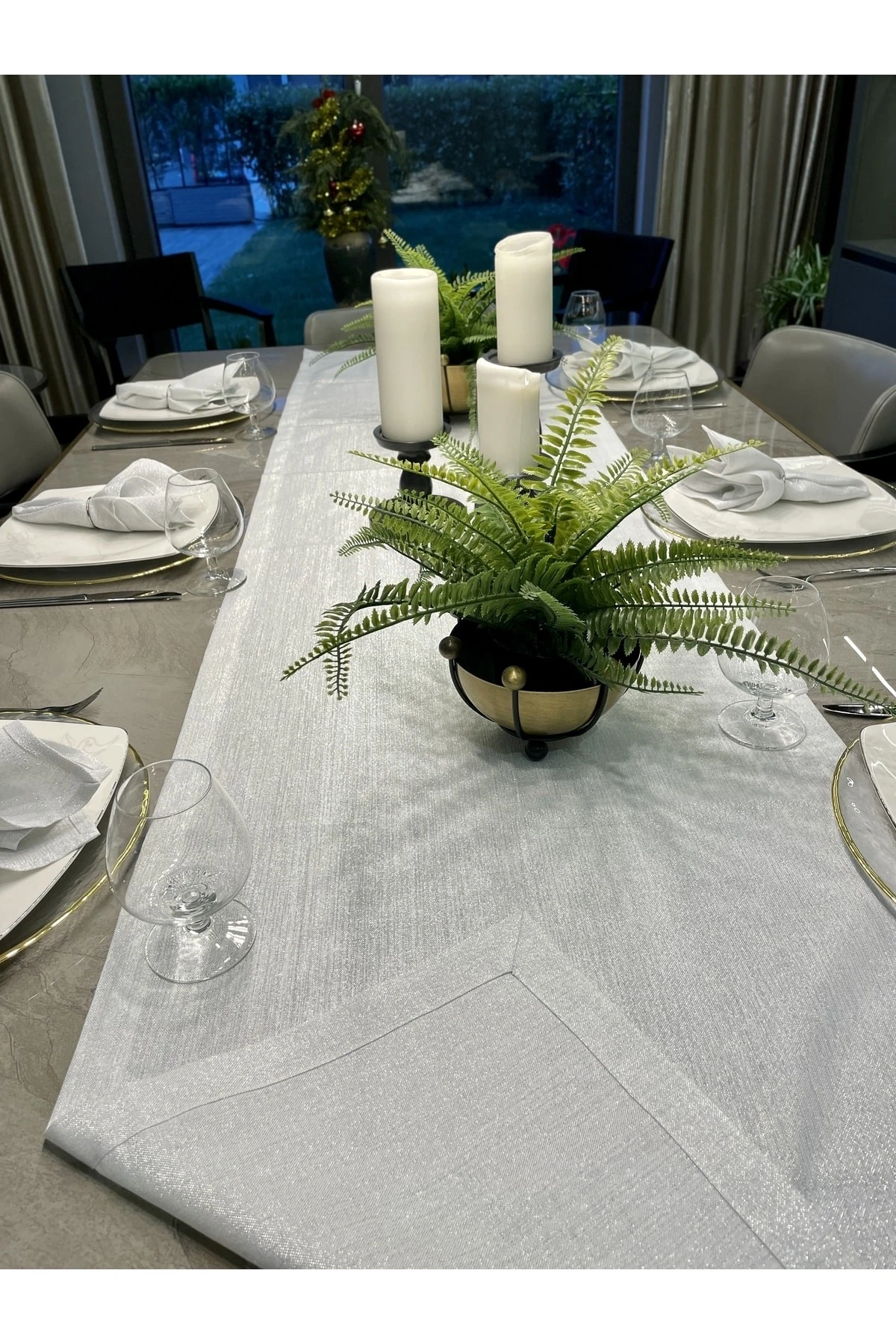 Keten Dokulu Simli Runner - 7