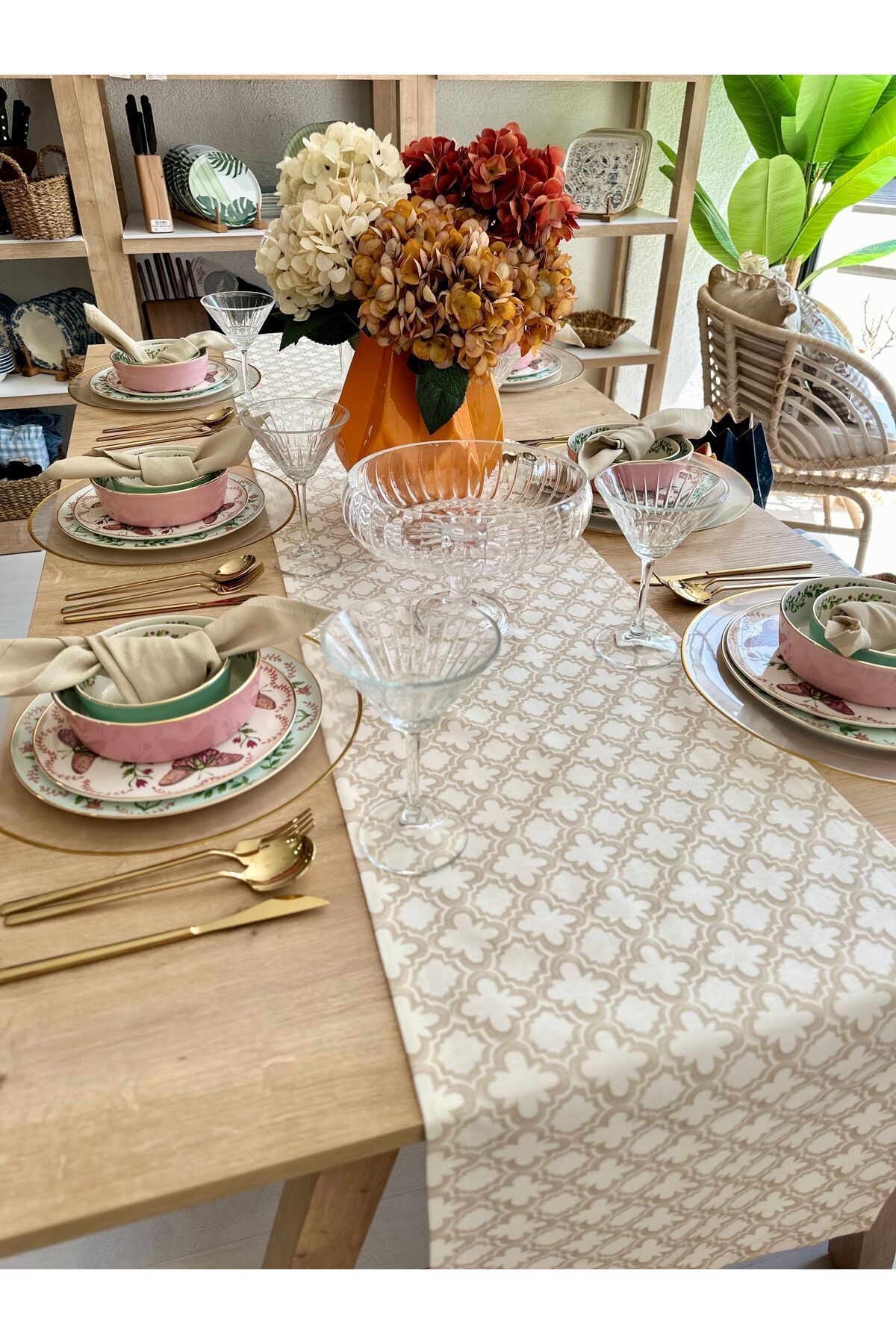 Leke Tutmaz Dertsiz Desenli Runner