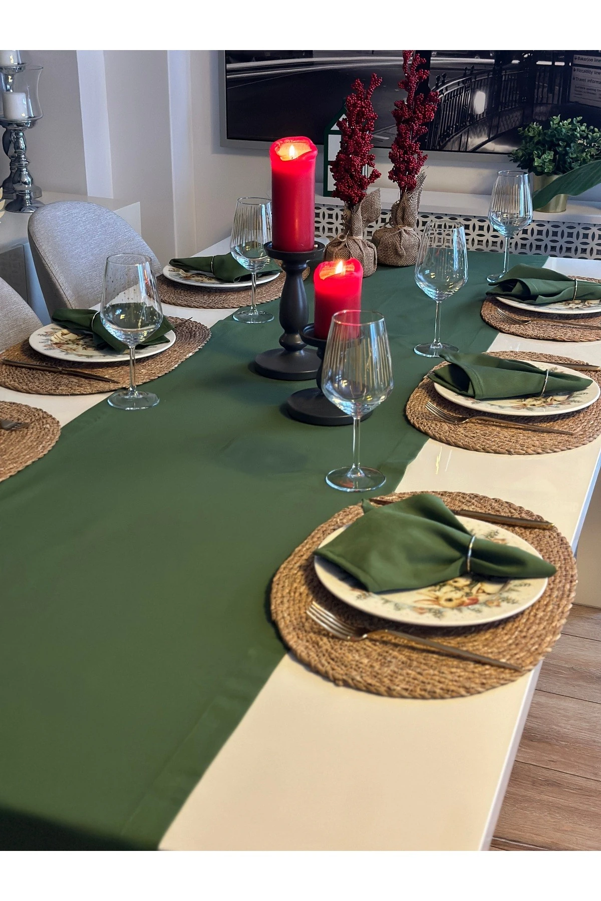 Pamuklu Leke Tutmaz Uzun Runner