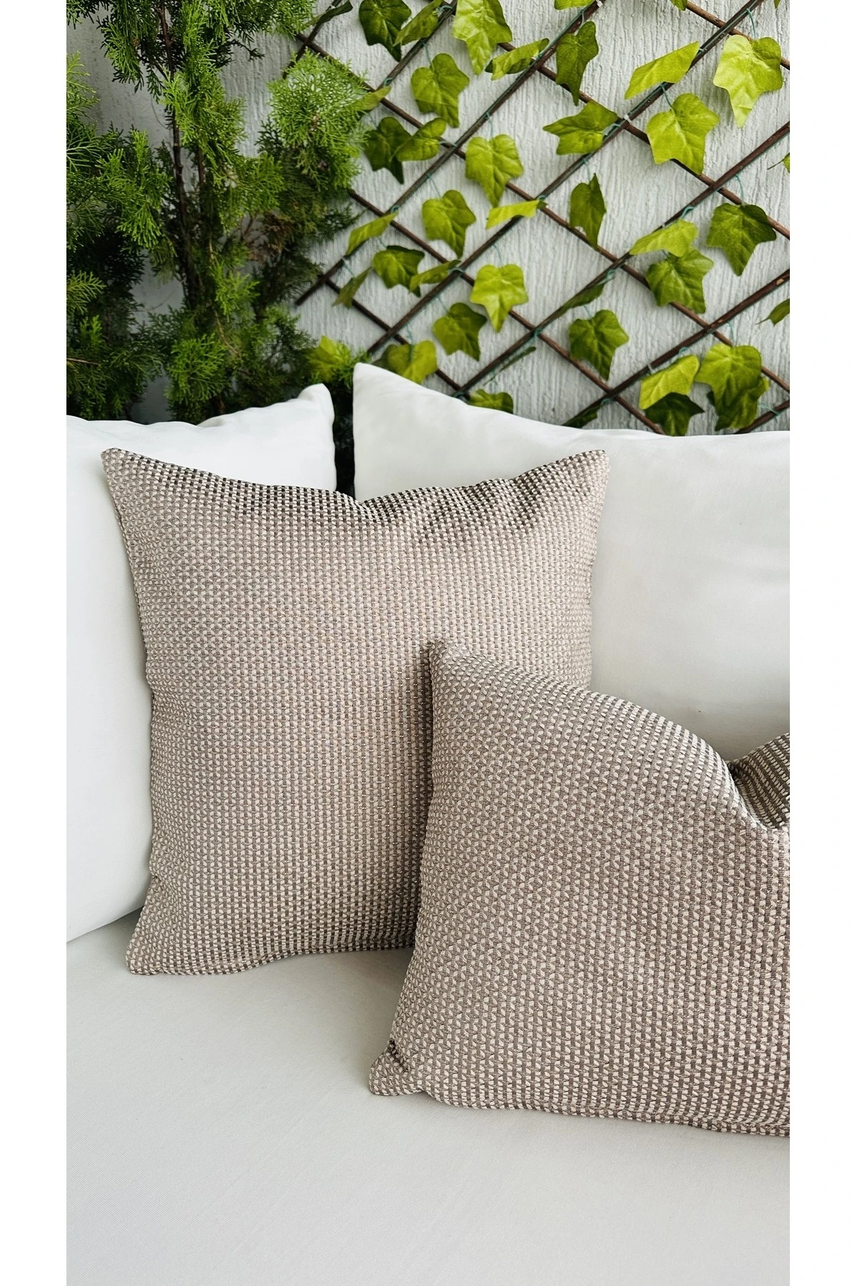 Rose Simli Vizon Salon Kırlent Kılıfı 1 Ad Kumaş Revize Edildi