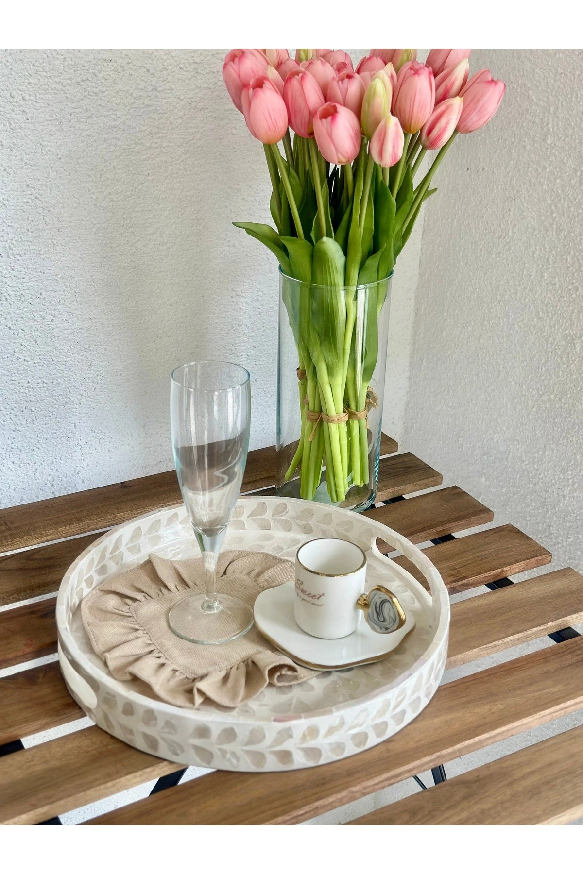 6’lı Fırfırlı Kokteyl Sunum Peçetesi