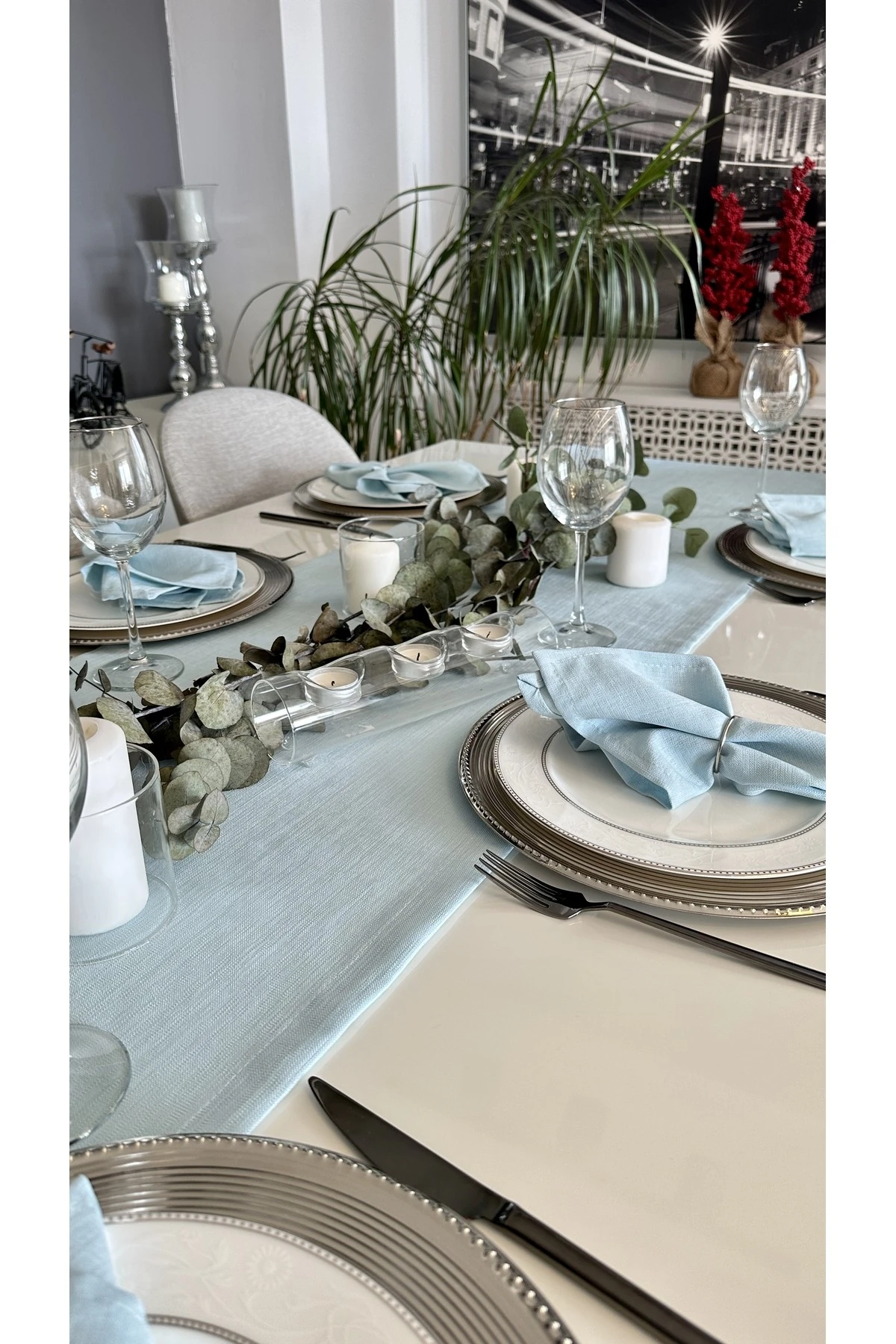 Keten Dokulu Uzun Runner - 4