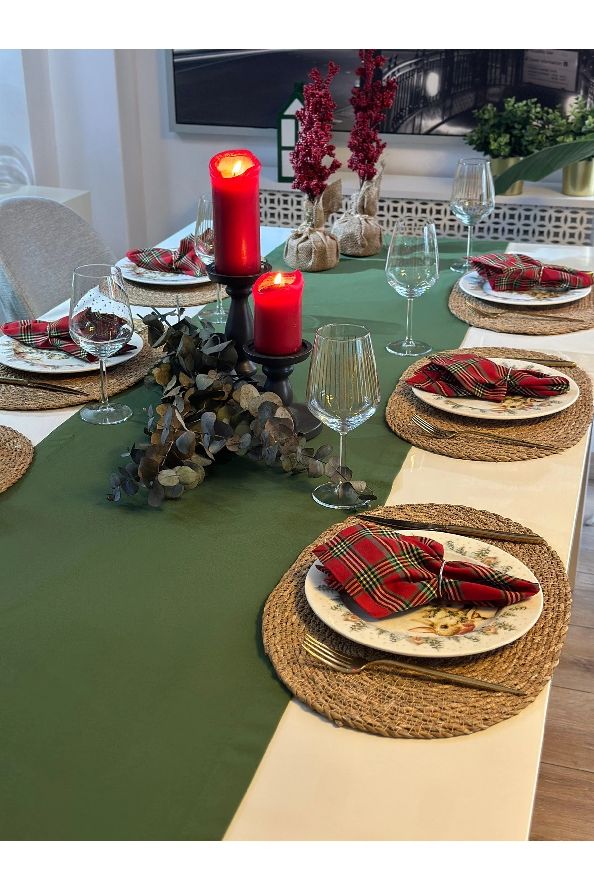 Pamuklu Leke Tutmaz Uzun Runner