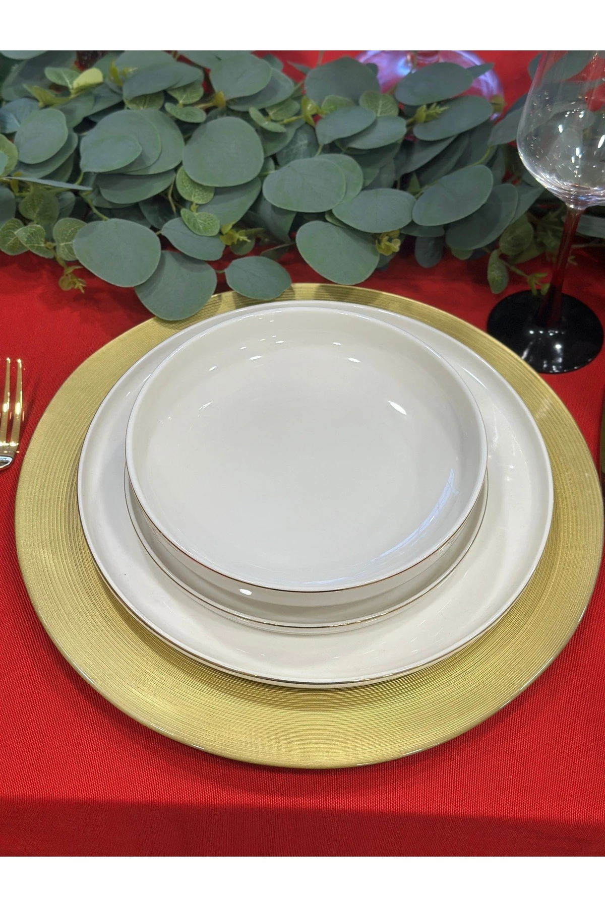 6 ad Yeşil Gold Cam Supla